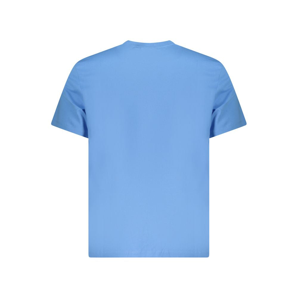 T-shirt homme en coton bleu clair