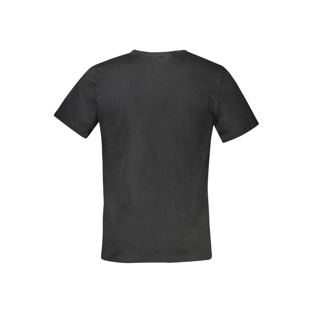 T-shirt homme en coton noir