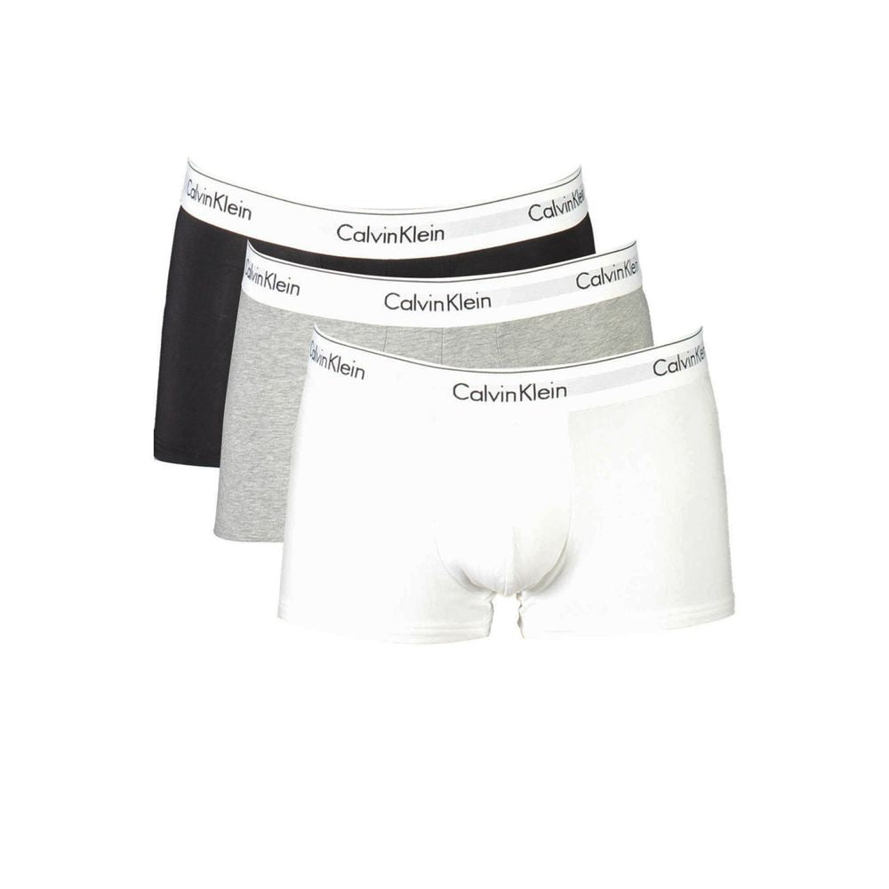 Bóxers de algodón marrón para hombre