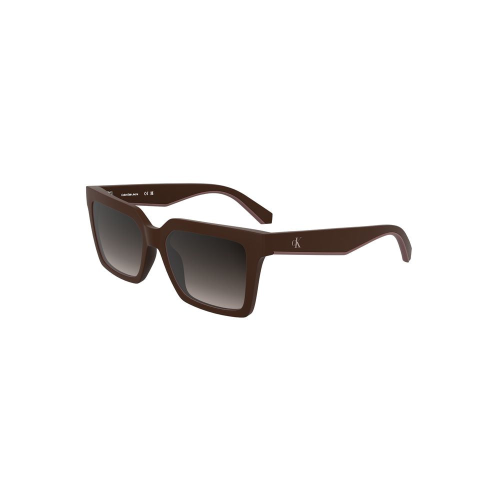 Lunettes de soleil rouges en tissu biosourcé