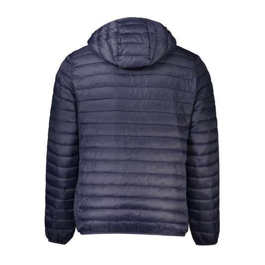 Chaqueta de poliamida azul para hombre