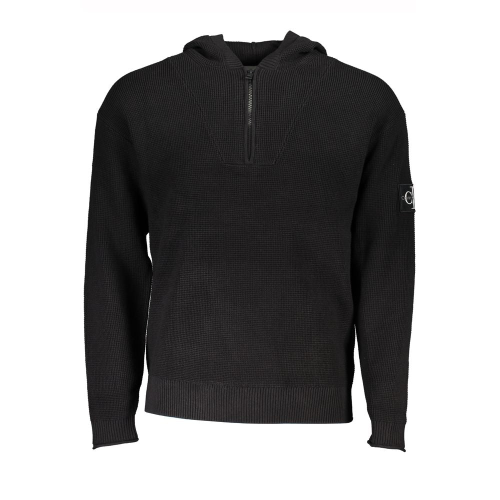 Pull à capuche en coton élégant avec logo