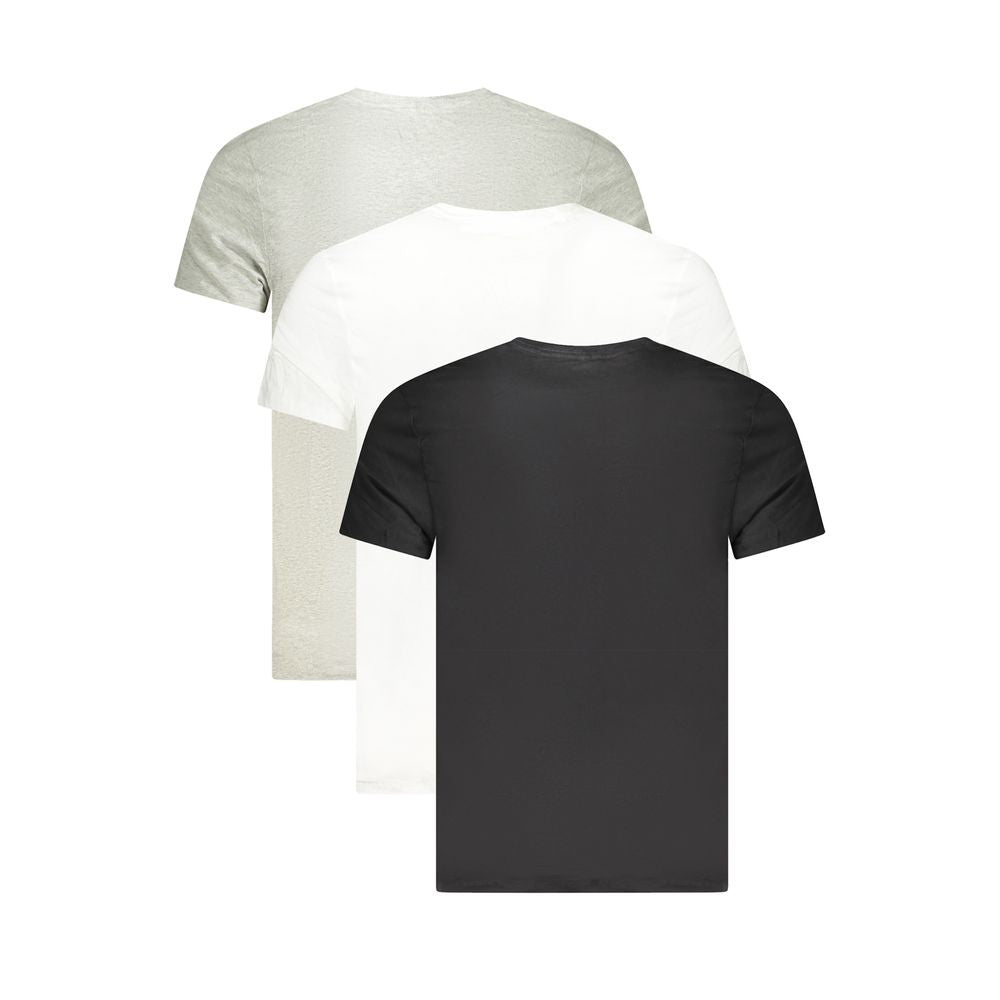 T-shirt homme en coton gris