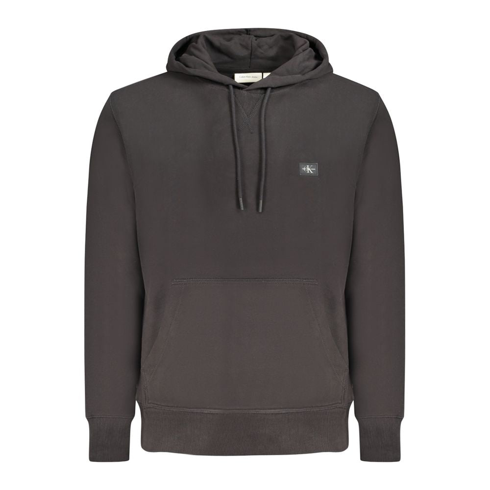 Pull homme en coton noir