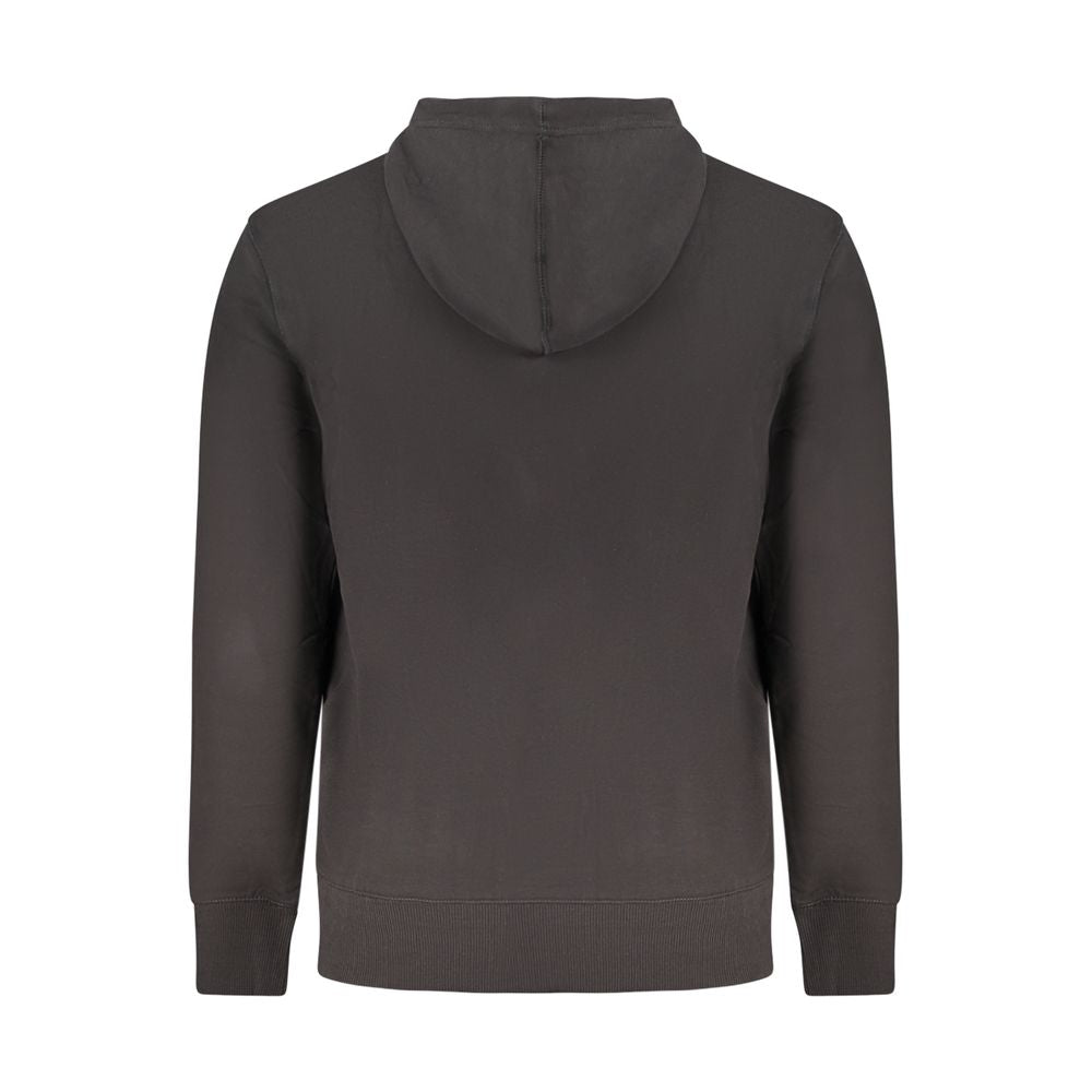 Pull homme en coton noir