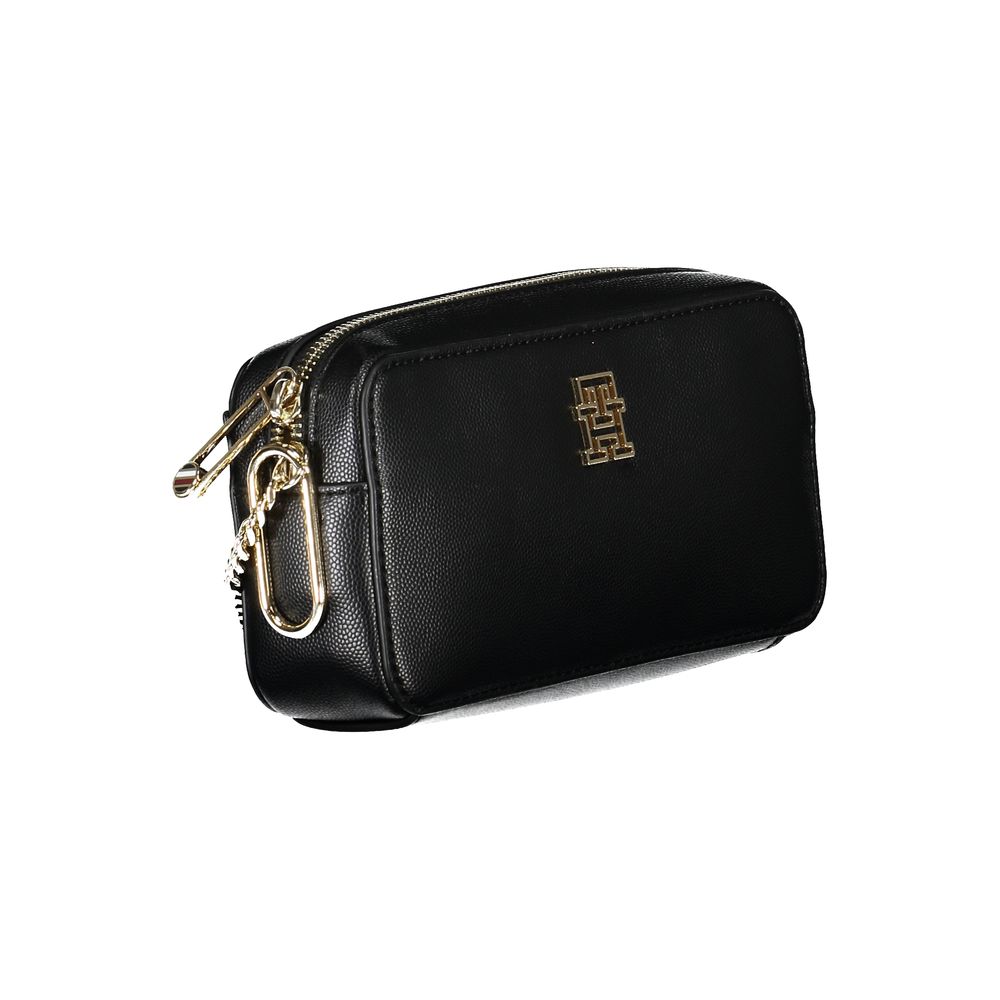 Sac à main en polyéthylène noir
