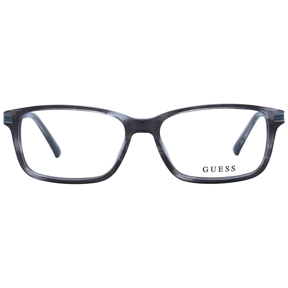Montures optiques grises pour hommes