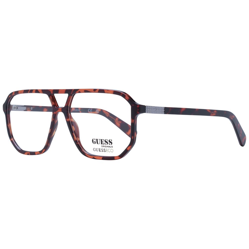 Montures optiques unisexes marron