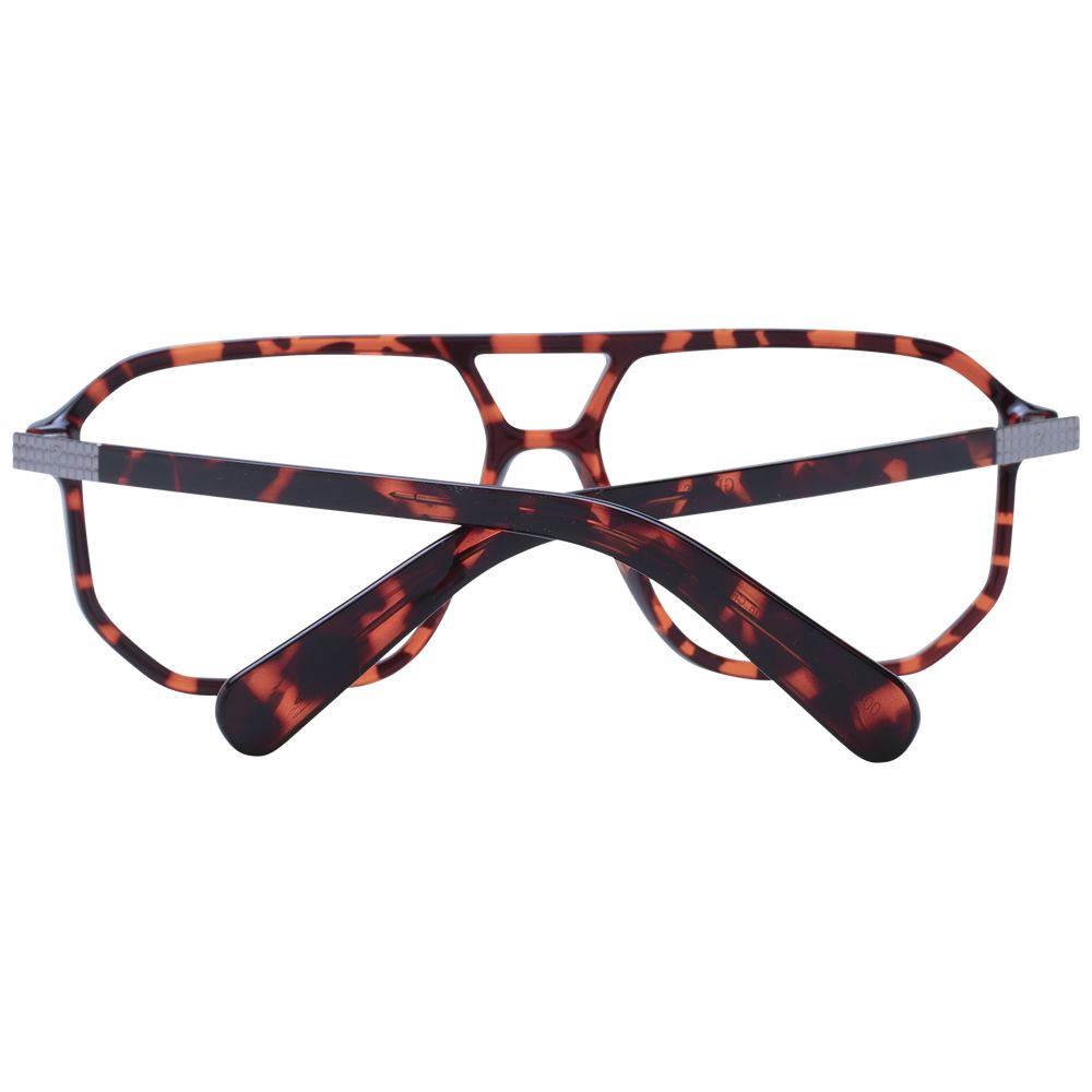 Montures optiques unisexes marron
