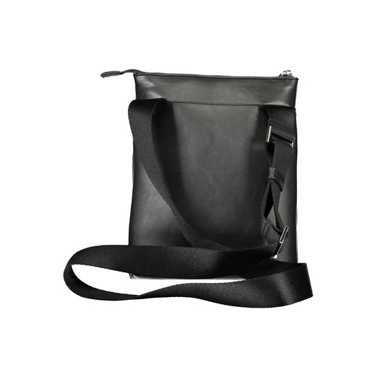 Sac à bandoulière en polyester noir
