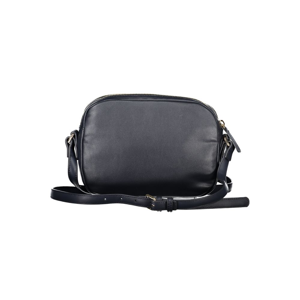 Sac à main en polyester bleu