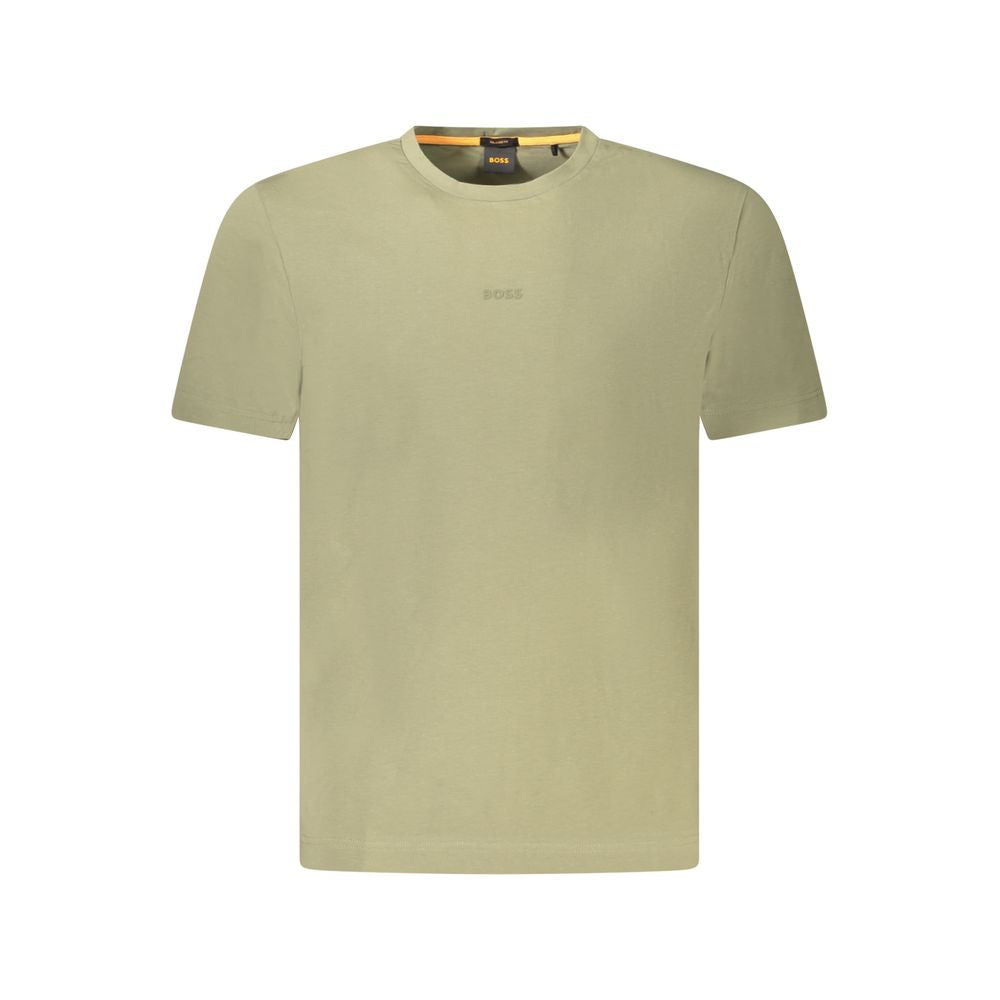 T-shirt homme en coton vert
