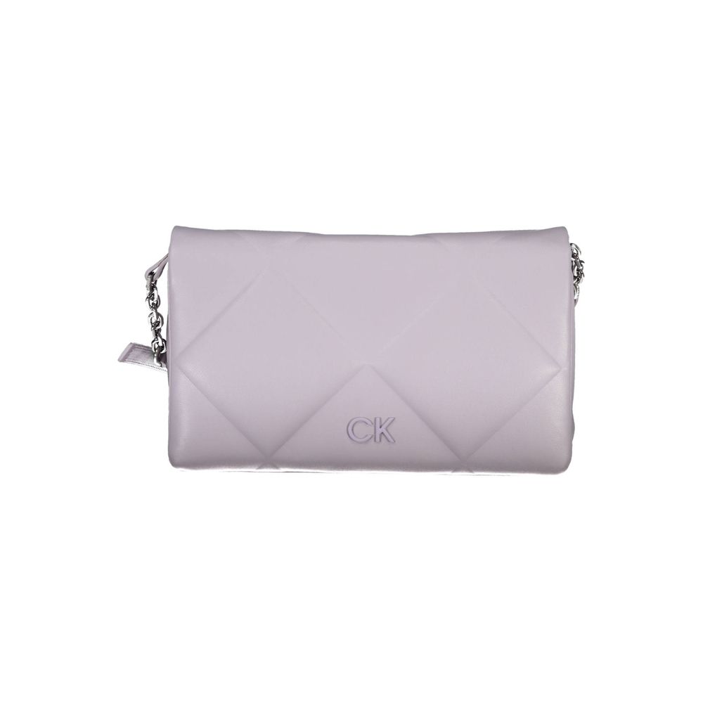 Sac à main en polyester violet