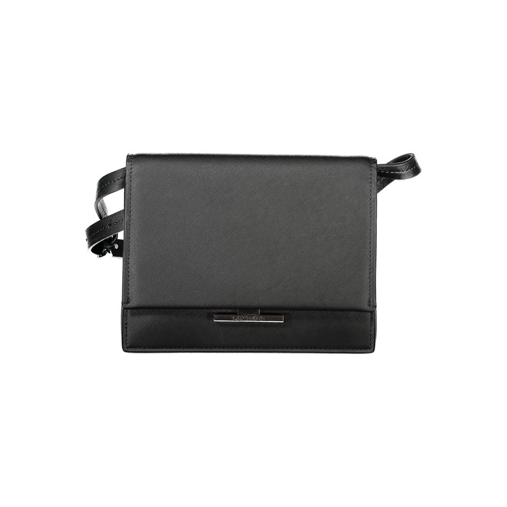 Sac à main en polyéthylène noir