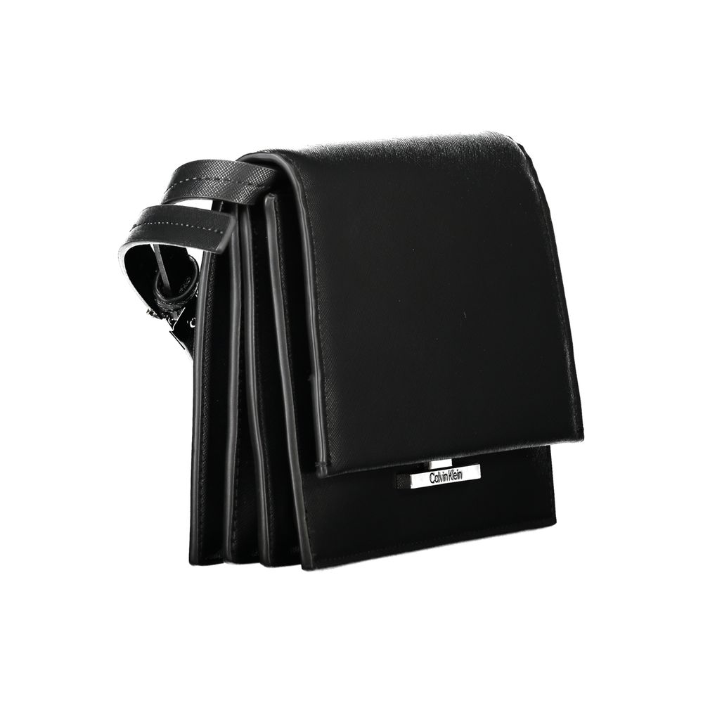 Sac à main en polyéthylène noir