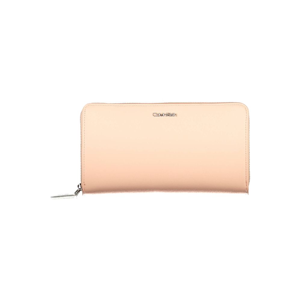 Cartera de polietileno rosa