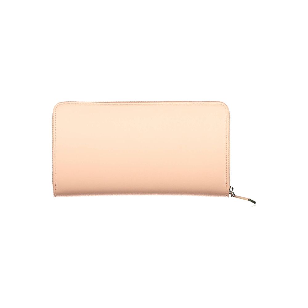 Cartera de polietileno rosa