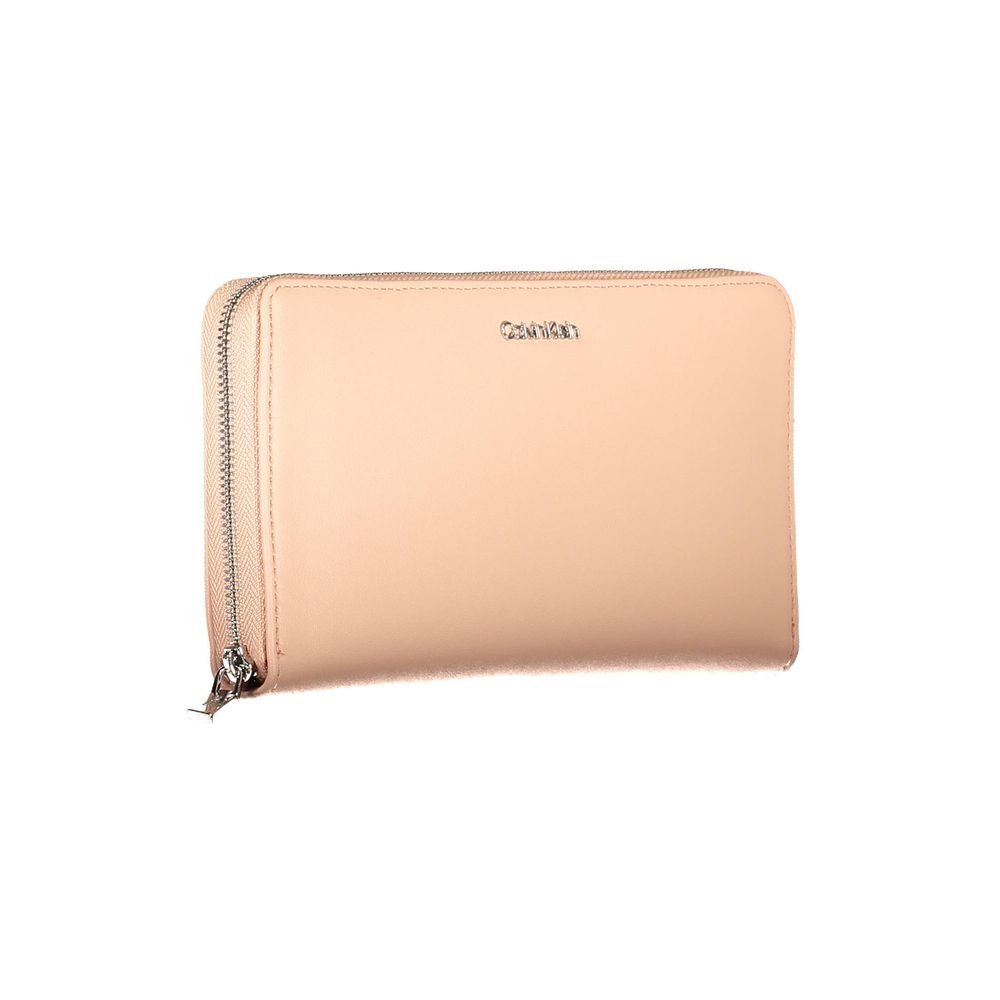 Cartera de polietileno rosa