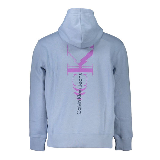 Suéter de algodón azul