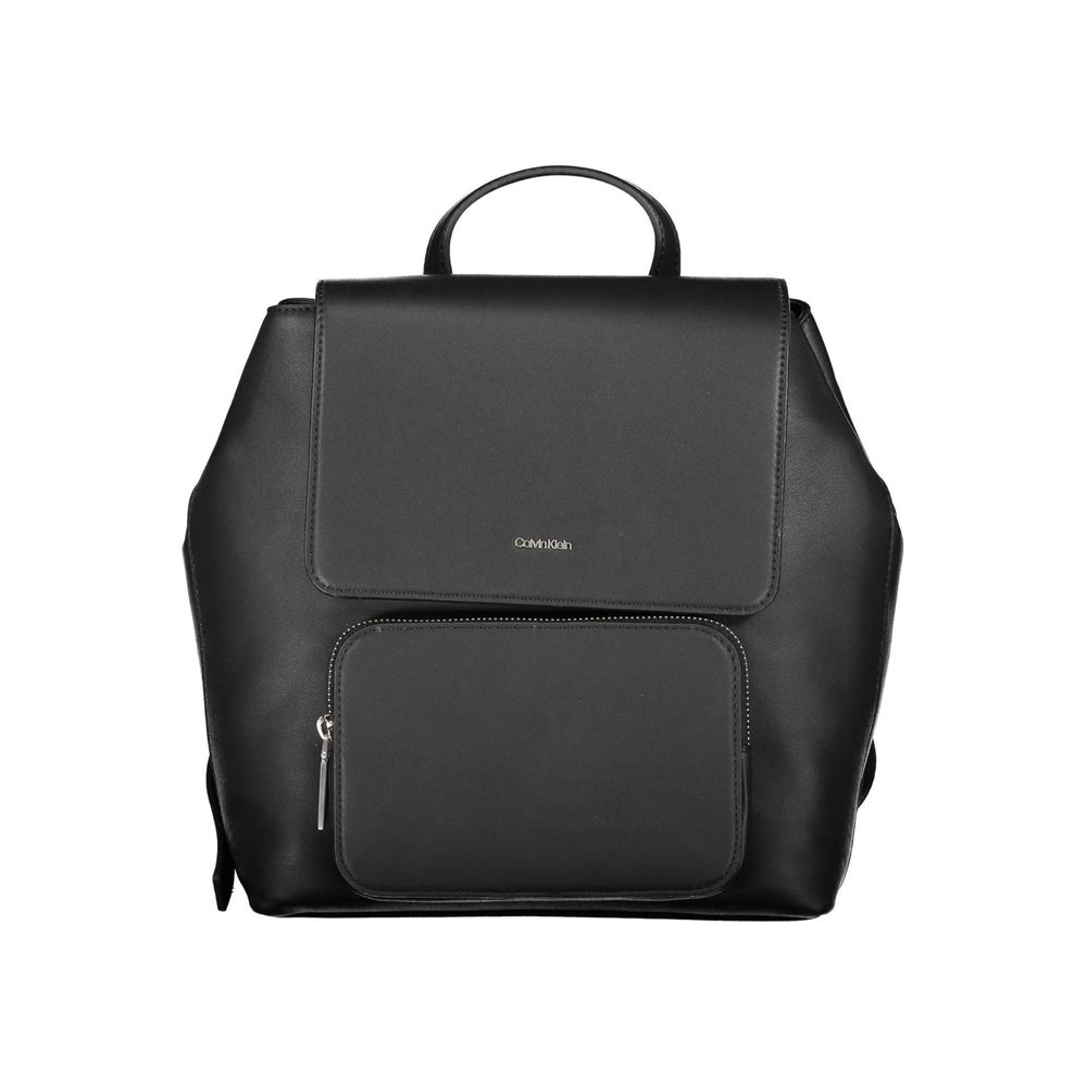 Sac à dos en polyester noir