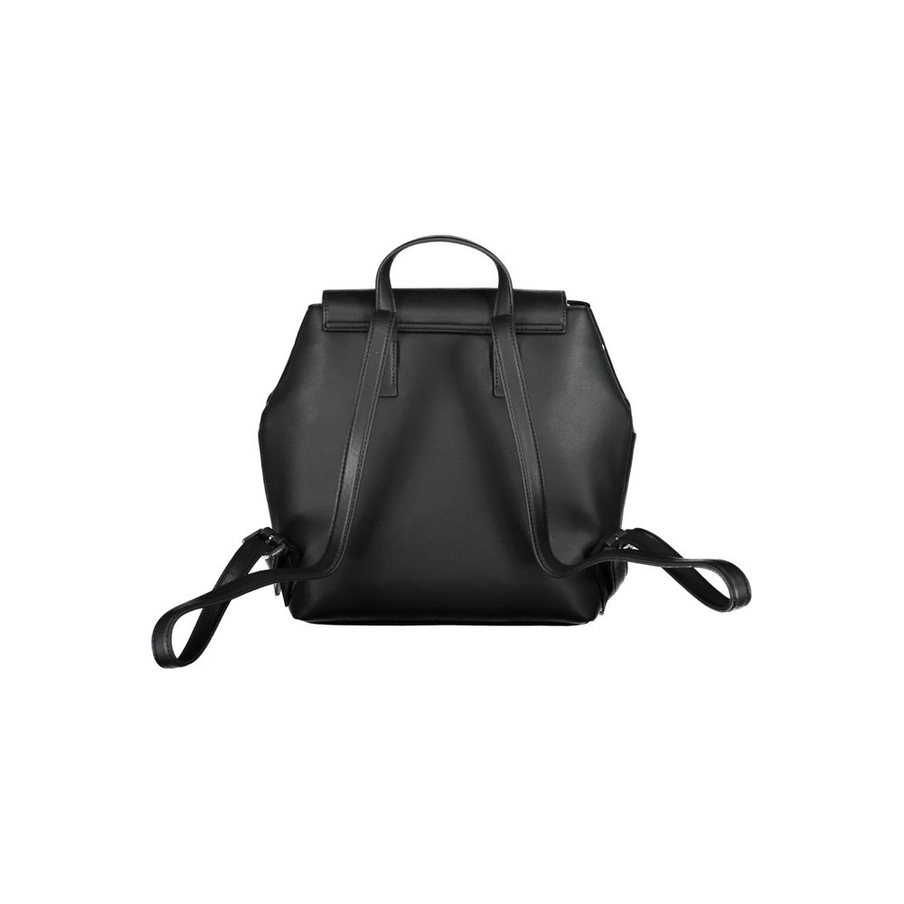 Sac à dos en polyester noir