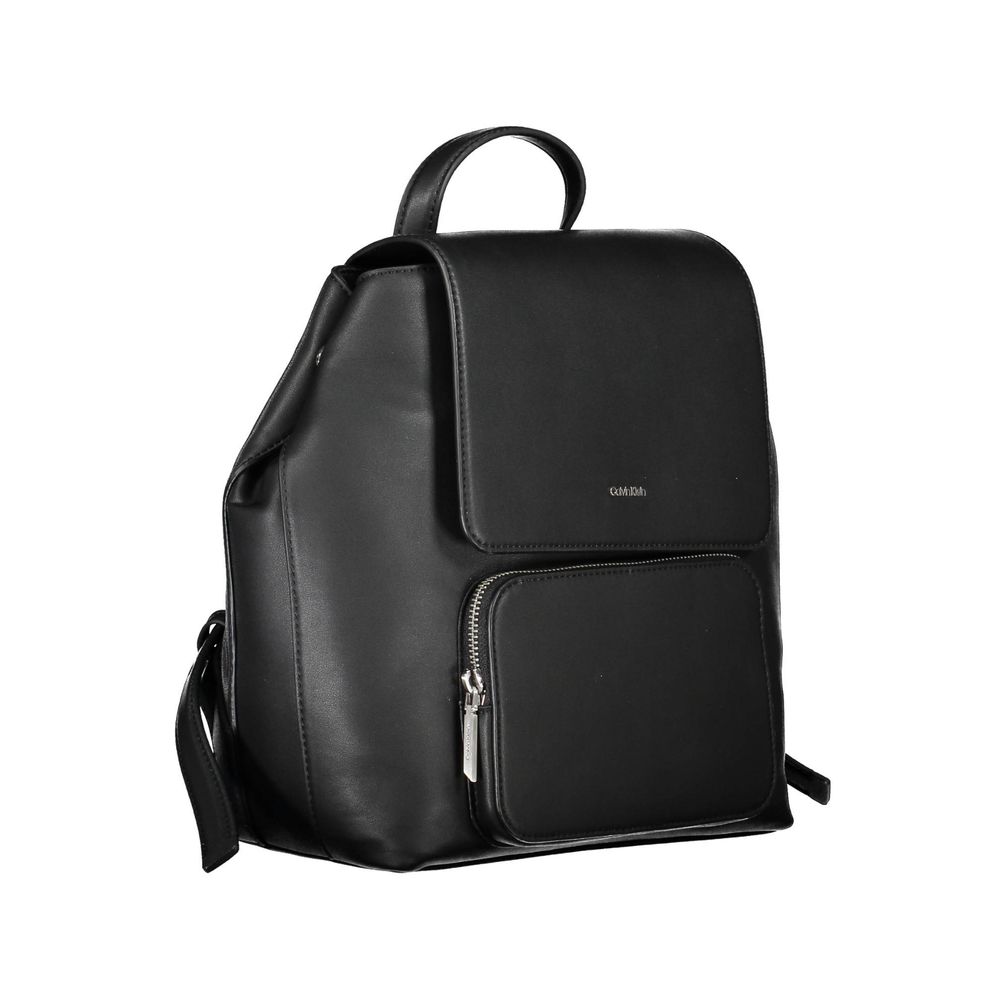 Sac à dos en polyester noir