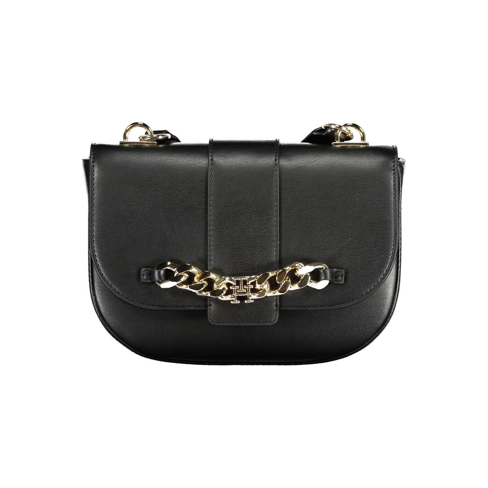 Sac à main en polyéthylène noir