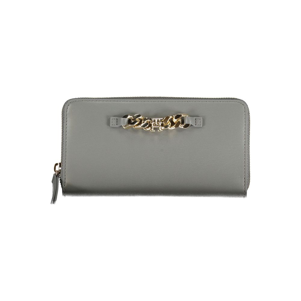 Cartera de polietileno gris