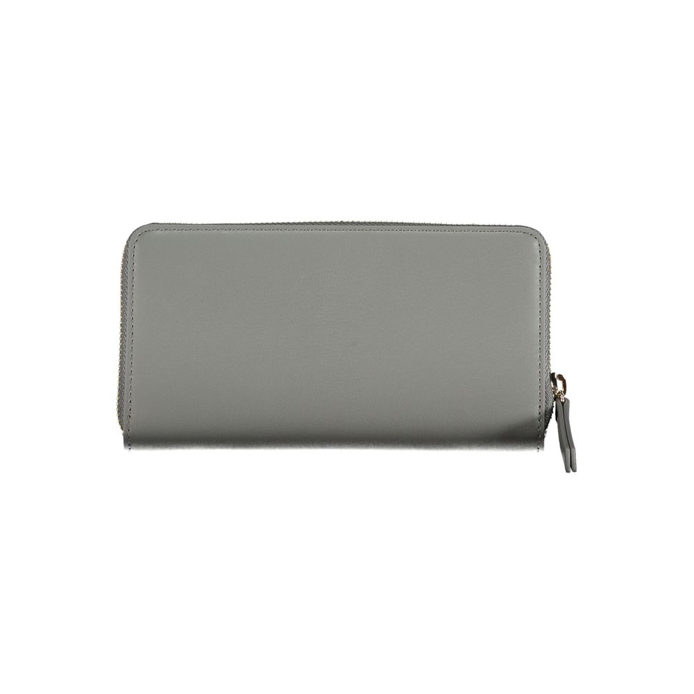 Cartera de polietileno gris