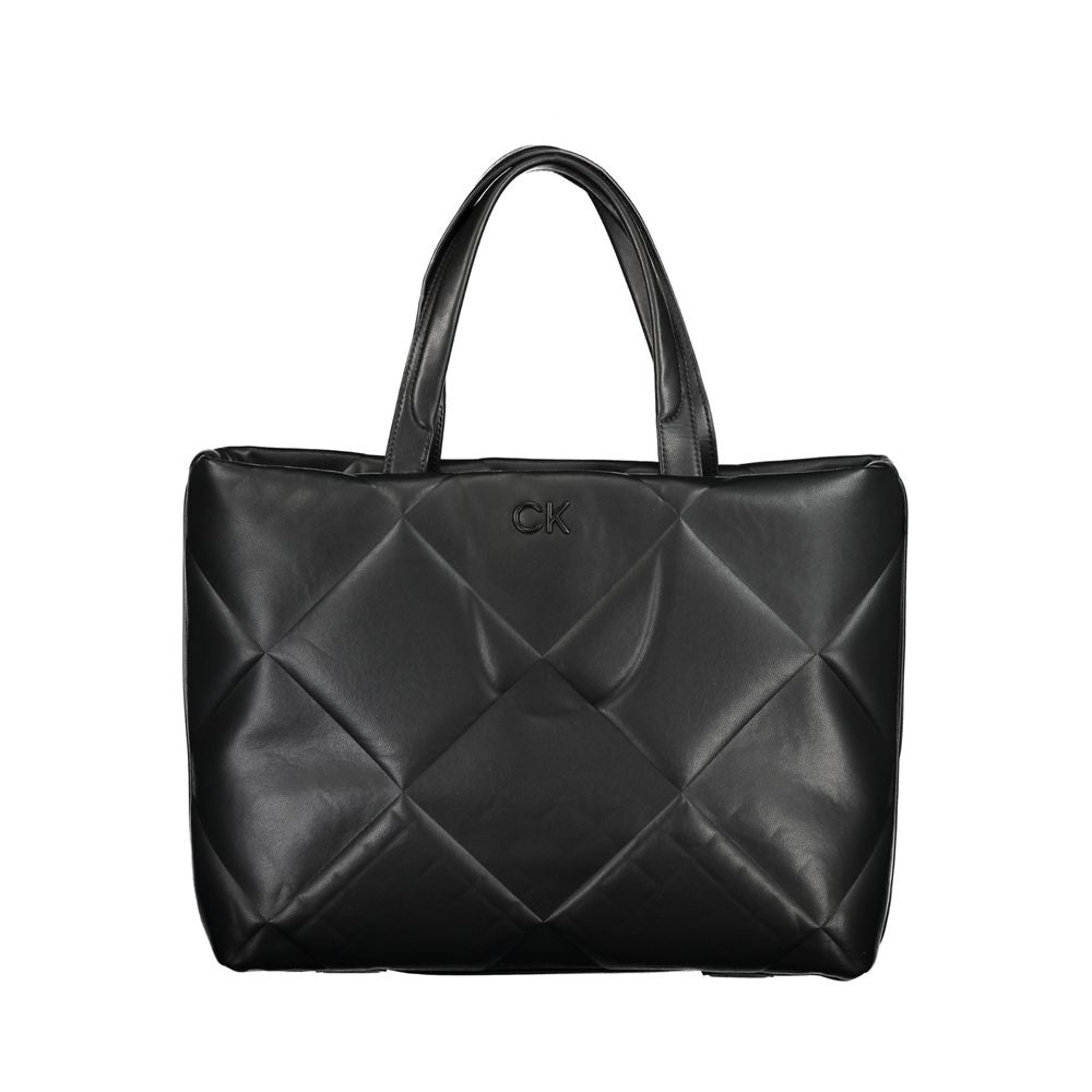 Sac à main en coton noir