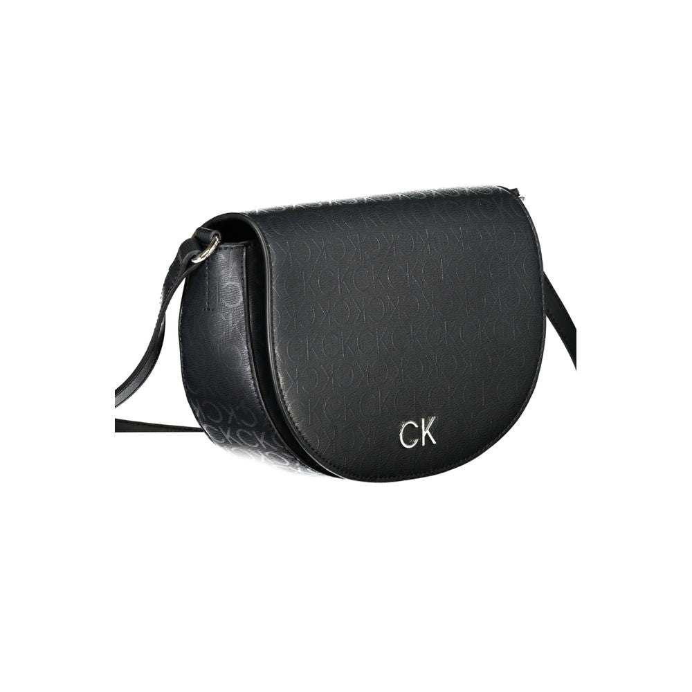 Sac à main en polyéthylène noir