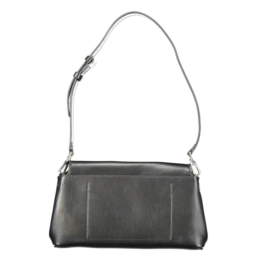 Sac à main en polyester noir