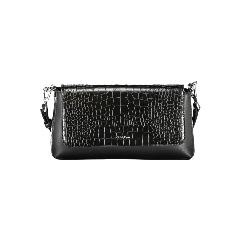 Sac à main en polyester noir