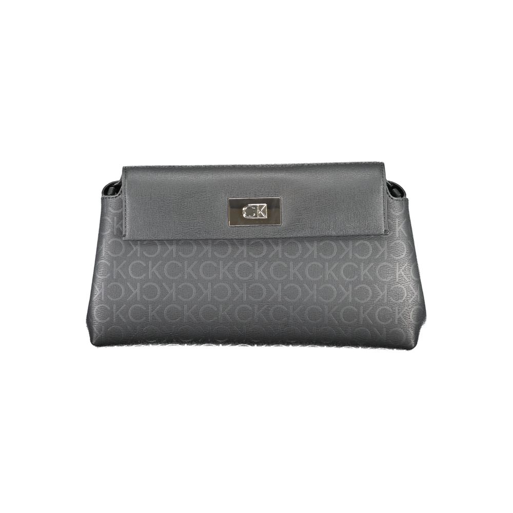 Sac à main en polyester noir