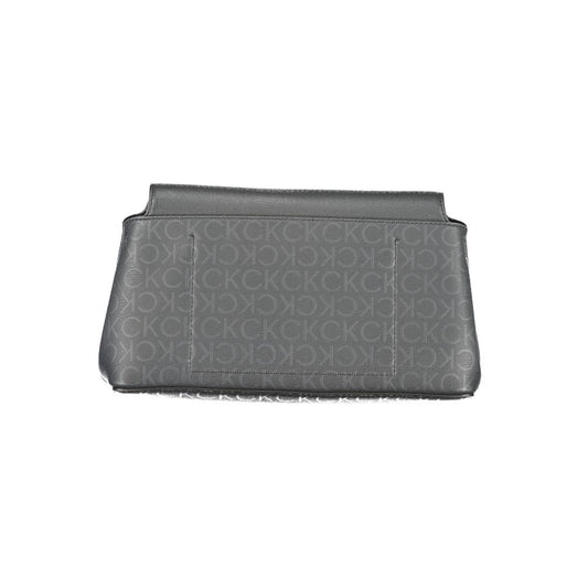 Sac à main en polyester noir