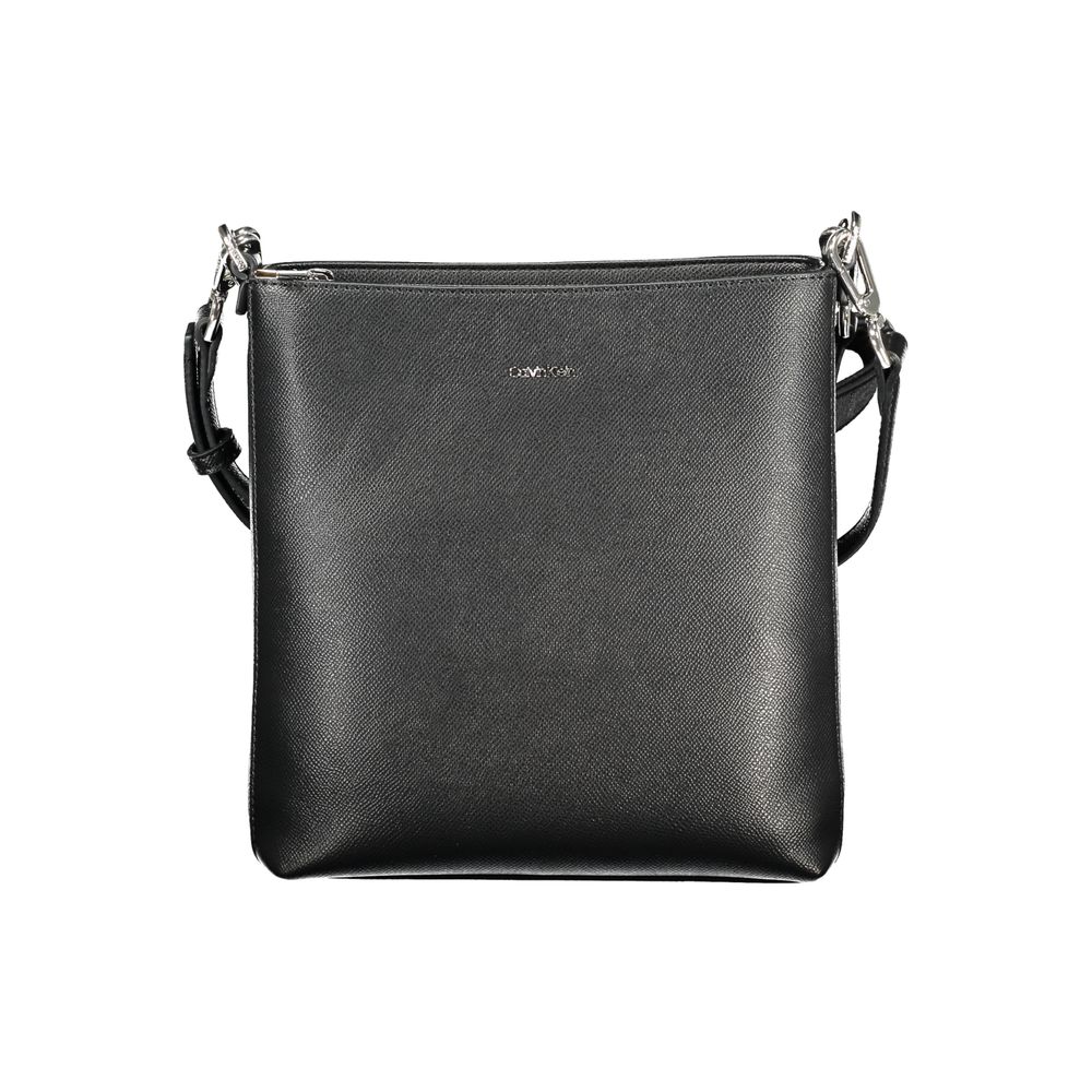 Sac à main en polyester noir