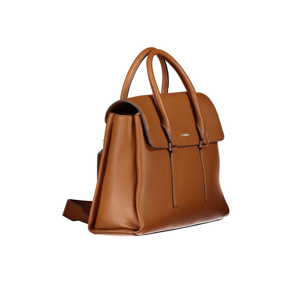 Sac à main en polyéthylène marron