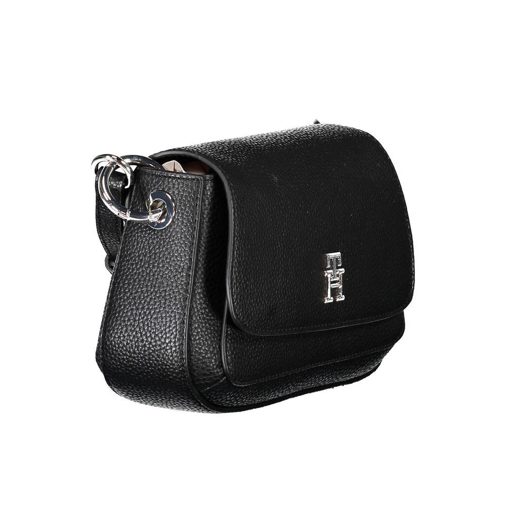 Sac à main en polyéthylène noir
