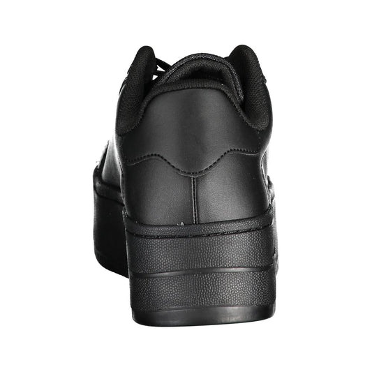 Baskets en polyester noir