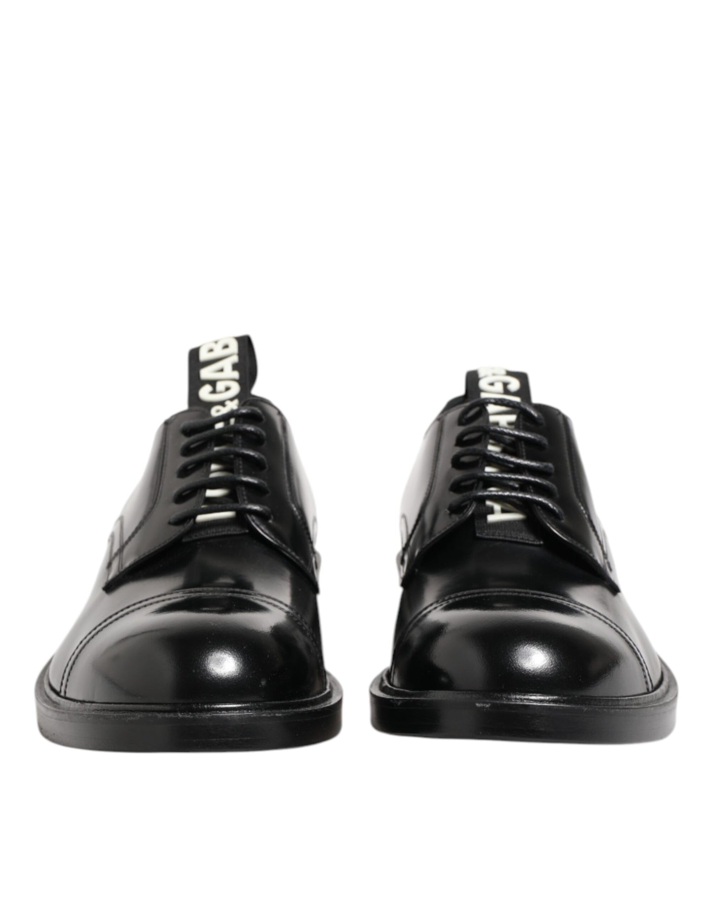 Zapatos formales de cuero negro con cordones para hombre