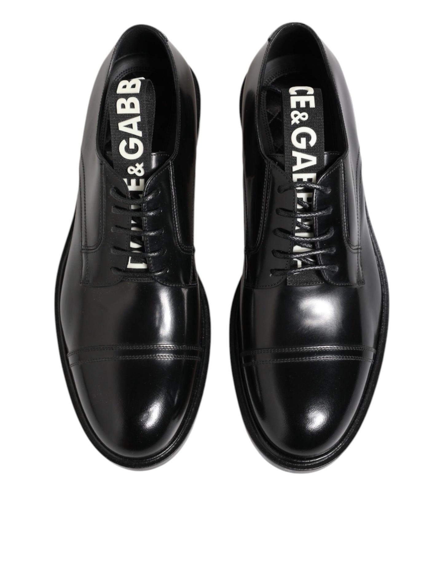 Zapatos formales de cuero negro con cordones para hombre