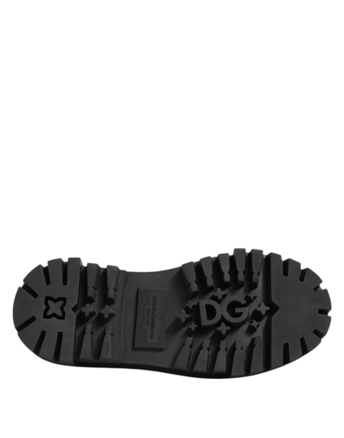 Black Patent Leather Trekking Derby Shoes