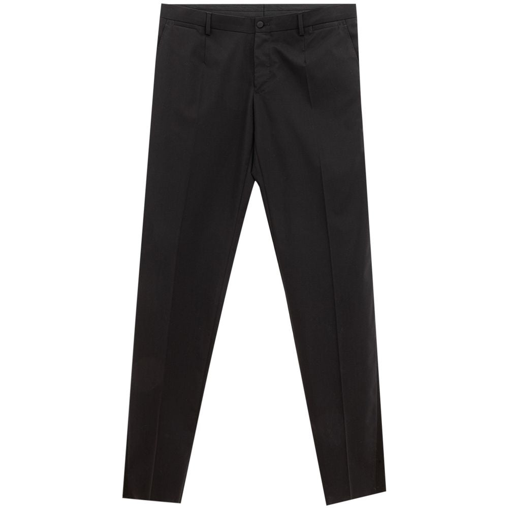 Pantalón de lana negro