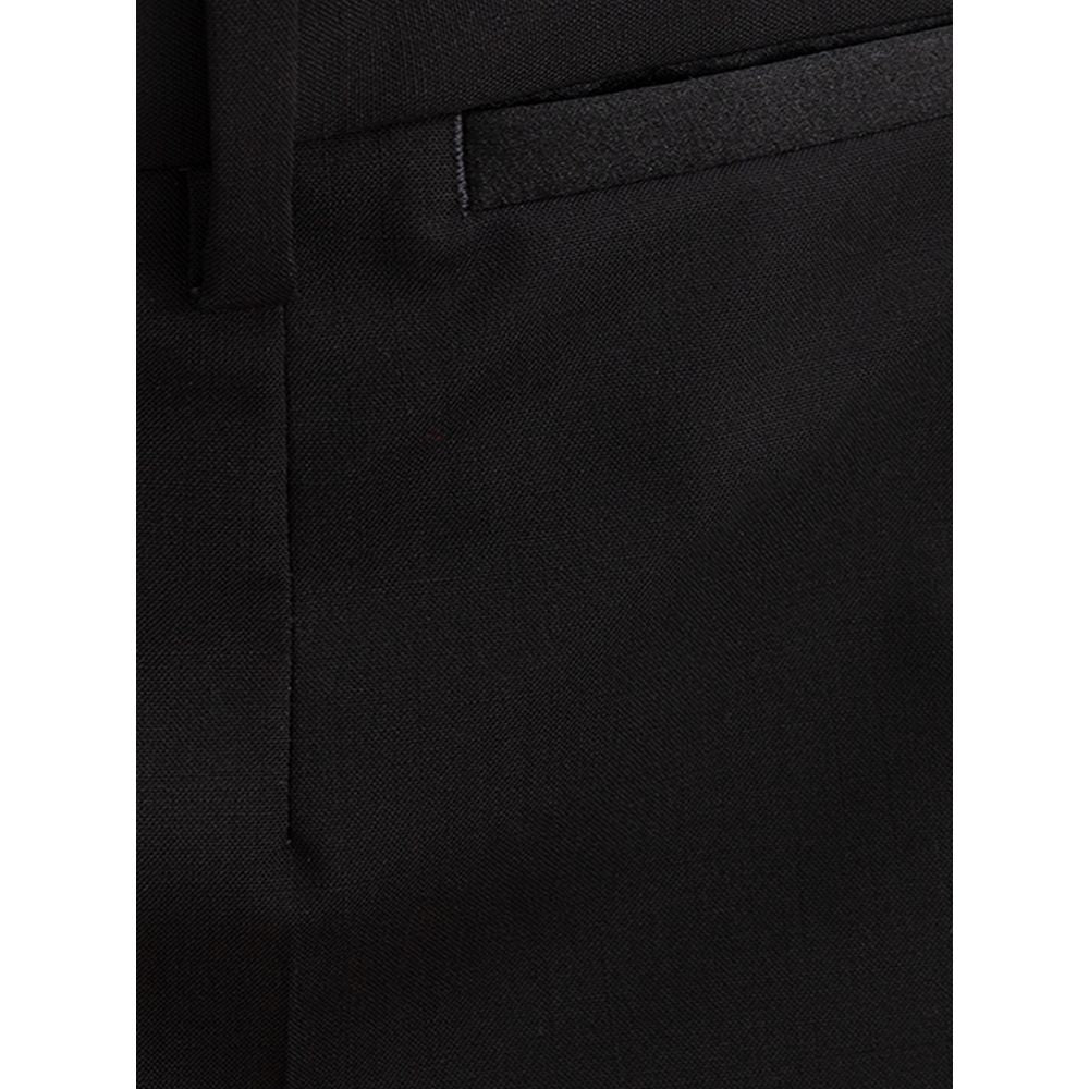 Pantalón de lana negro