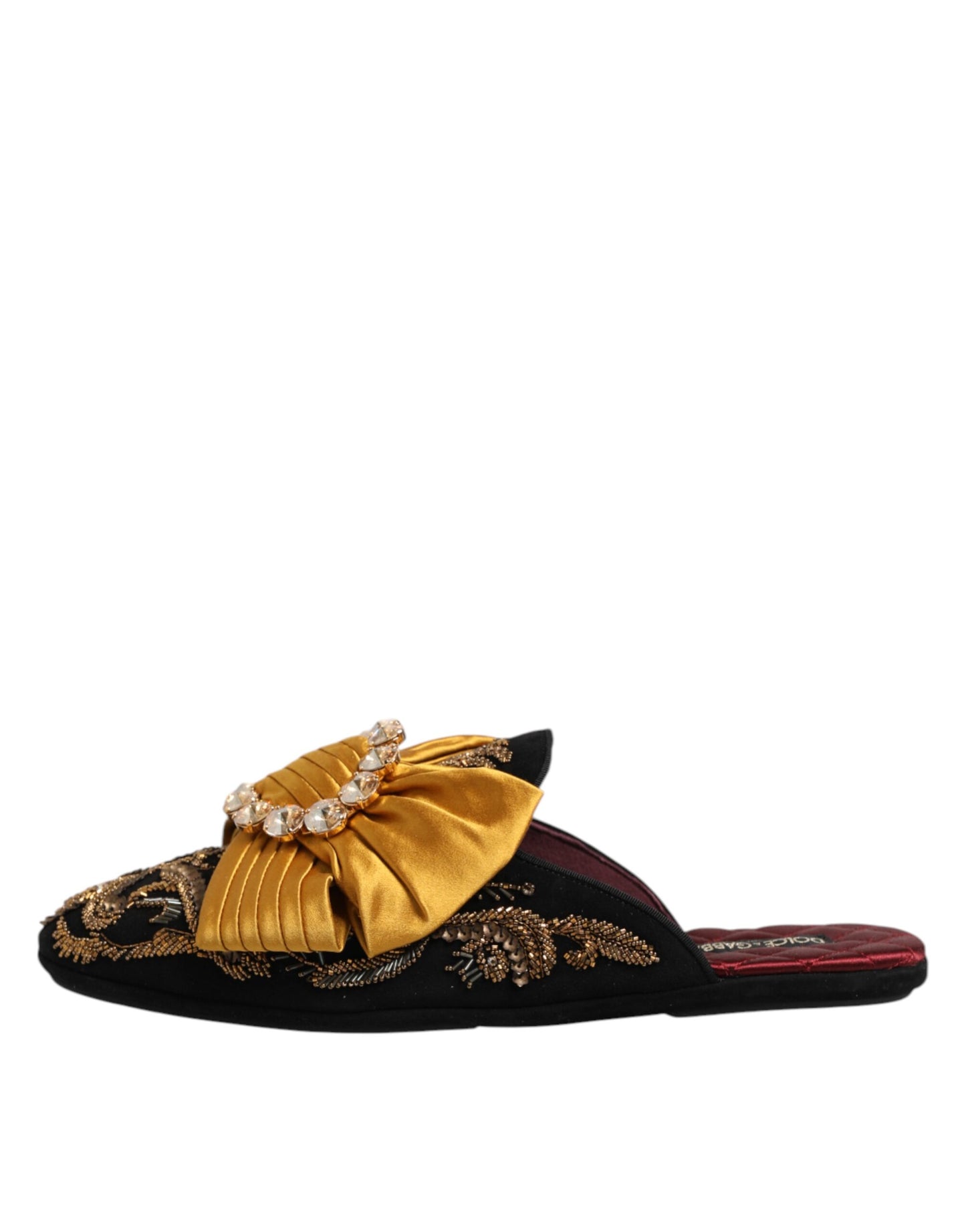 Sandalias planas con adornos multicolores