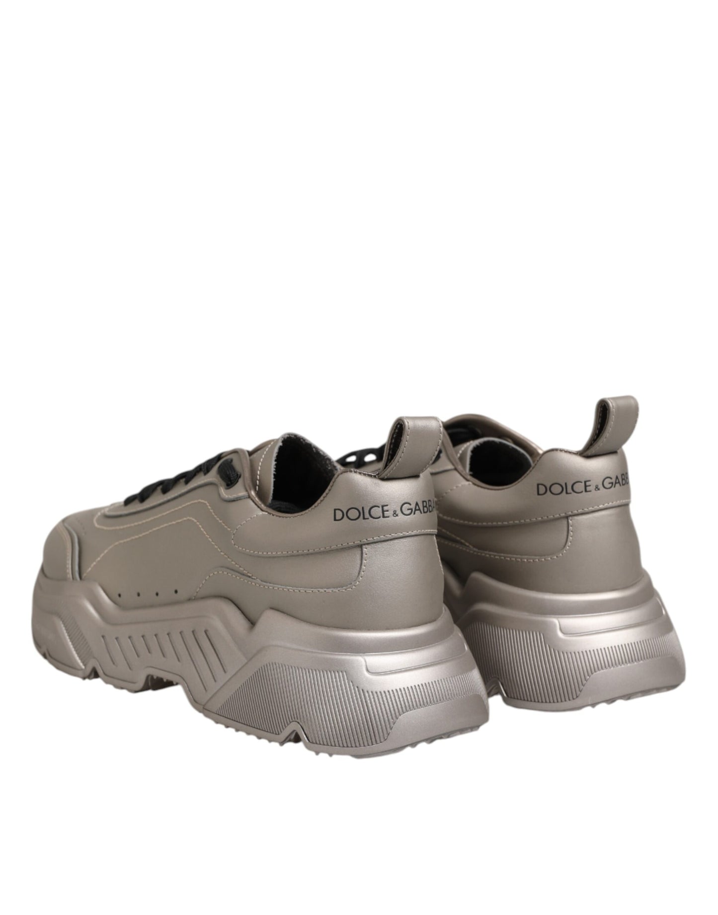 Zapatillas deportivas de piel DAYMASTER plateadas para hombre