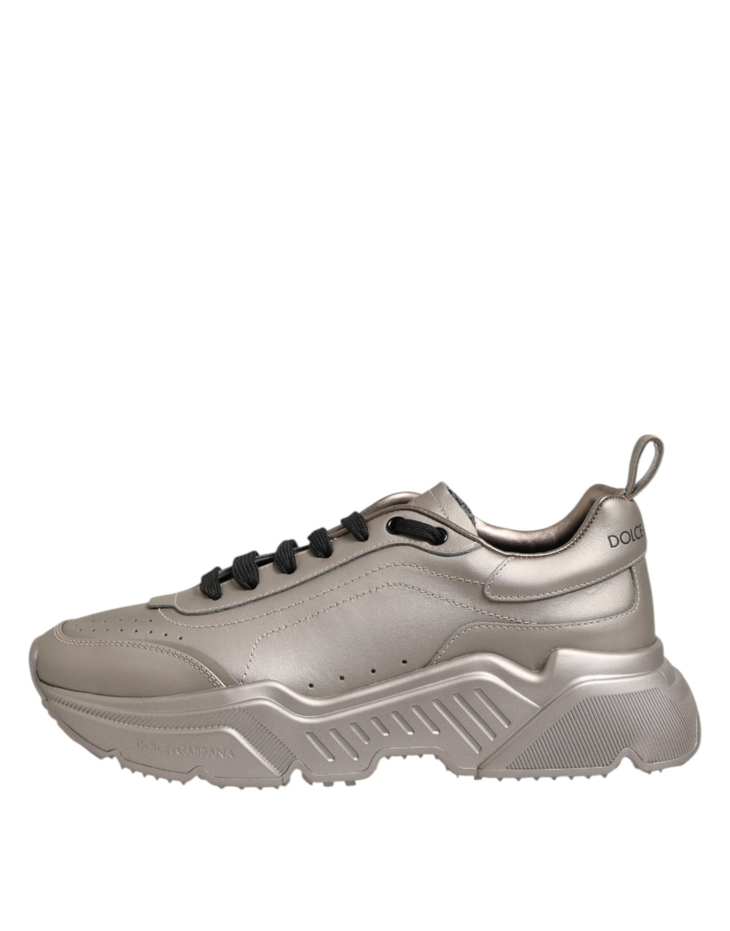 Zapatillas deportivas de piel DAYMASTER plateadas para hombre