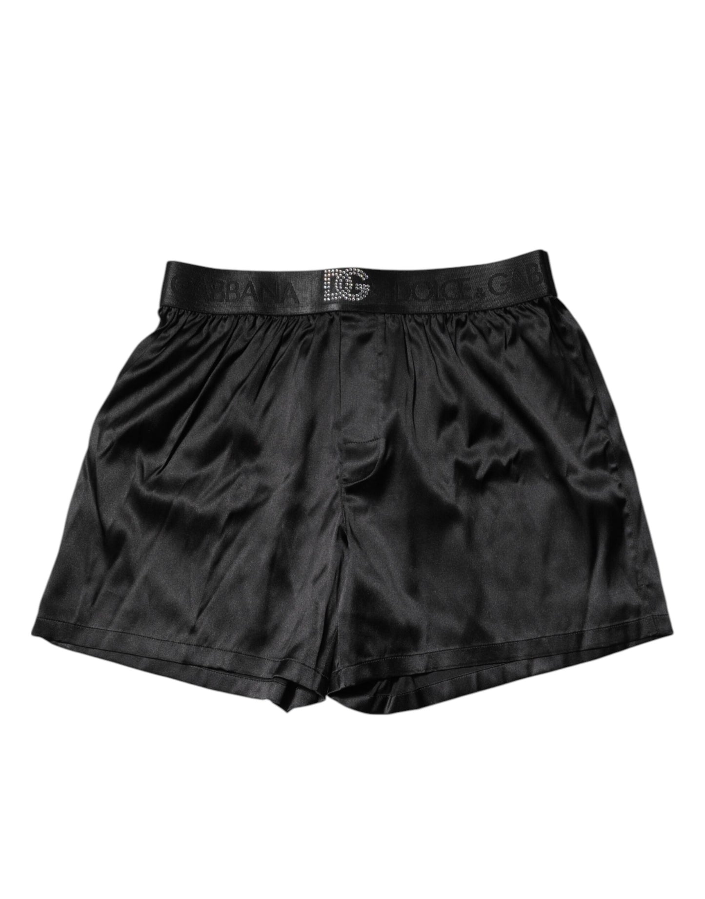 Black Logo Waist Regular Boxer Shorts Underwear