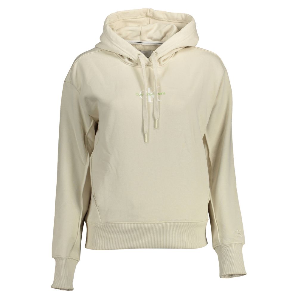 Suéter de algodón beige