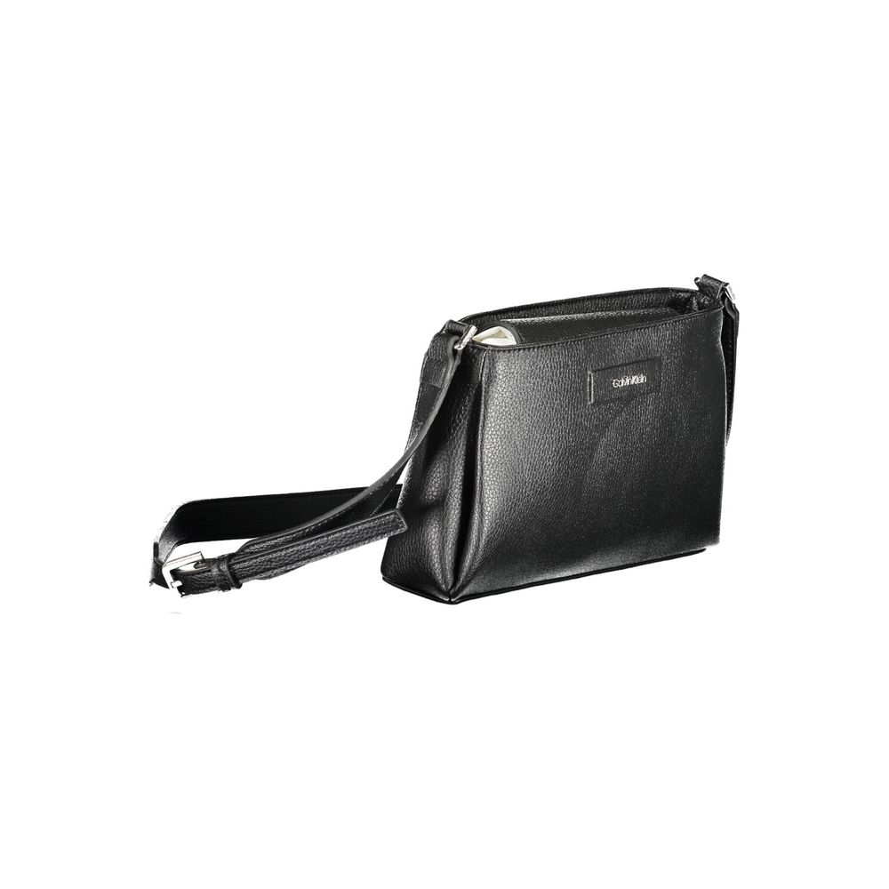 Sac à main en polyester noir